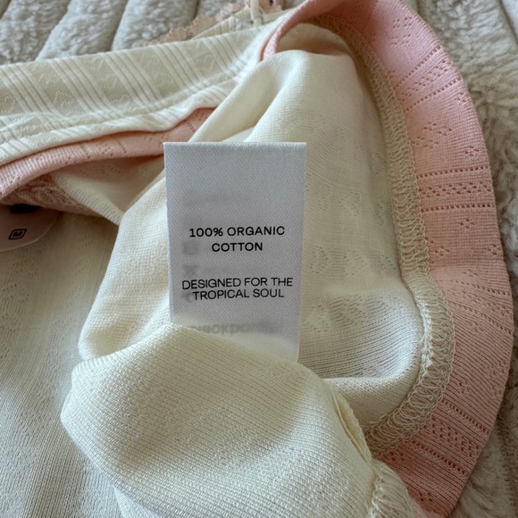 NWT Blackbough Bambi Floral Embroidered Pointelle Cami Tank Top in Lovestruck - Picture 12 of 16